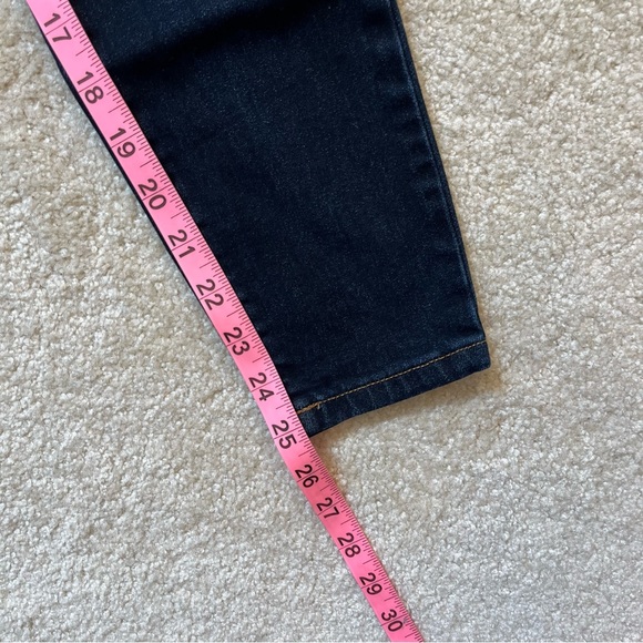 Everlane Jeans Womens 28 Blue Mid-Rise Skinny Ankle Dark Wash Cotton Blend Denim - Picture 10 of 11